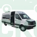 Боковая подножка Volkswagen Crafter, Mercedes-Benz Sprinter.